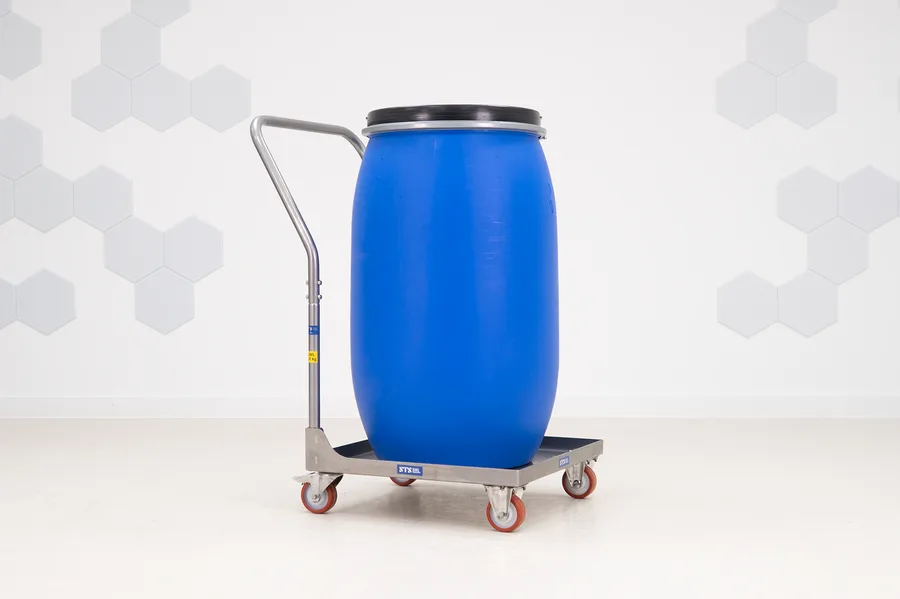 Stainless Steel Drum Dolly with Handle DDL200-SS - Image 4