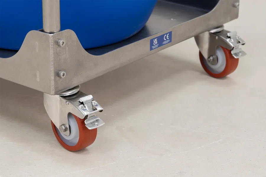 Stainless Steel Drum Dolly with Handle DDL200-SS - Image 3