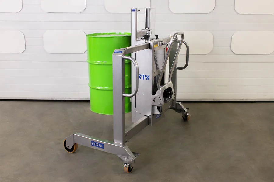 Stainless Steel Drum Unloader DTP04-R500-1250-SS - Image 5